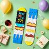 57 Year Old Birthday Gifts for Middle Aged Men Women, Best Gifts for 57 Year Old Man Woman, 57th Birthday Gifts for Him Her, 57th Birthday Socks