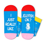 Funny Jellyfish Gifts for Women Men Teens, Animal Lover Gifts, Jellyfish Socks Biology Ocean Socks