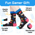 Gamer Gifts For Girl Women - Funny Gamer Stocking Stuffers, Gaming Socks Video Game Socks For Girls