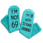 69th Birthday Gifts Ideas for Women - Socks for 69 Year Old Woman, 69 Year Old Gifts for Her, 69th Birthday Gifts for Female