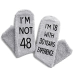 48th Birthday Gifts Ideas for Men - Socks for 48 Year Old Middle Aged Man, 48th Birthday Gifts for Him, 48 Year Old Gifts for Male