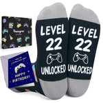 22nd Birthday Gifts Socks Ideas - Socks for 22 Year Olds Women Men, Best Gifts for 22 Year Olds, 22nd Birthday Socks