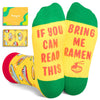 Gifts For 7-9 Years Old Boys Girls Kids, Ramen Gifts Ramen Noodle Gifts Pasta Spagetti Food Socks