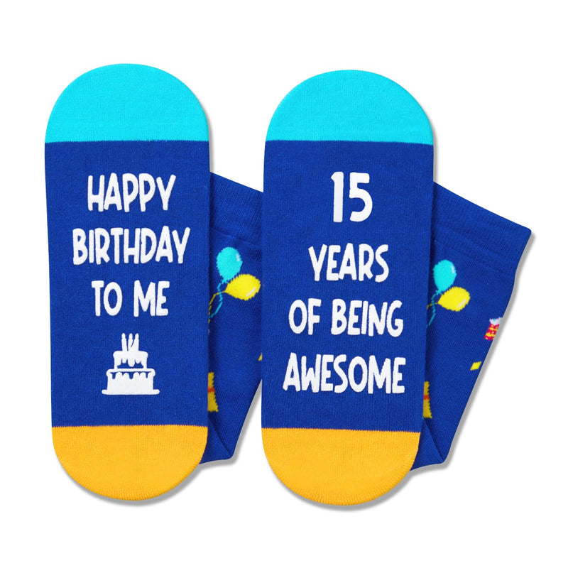 15th Birthday Gift Ideas Socks - Birthday Gifts for 15 Year Old Boys and Girls