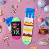 70th Birthday Gift Ideas Socks - Best Gifts for 70 Year Old Men Women, 70th Birthday Gifts for Him Her Elderly