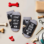 Dog Mom Gifts for Women - Gifts for Dog Lovers, Funny Dog Gifts, Silly Fun Gifts for Mom Her, Novelty Dog Socks In Black