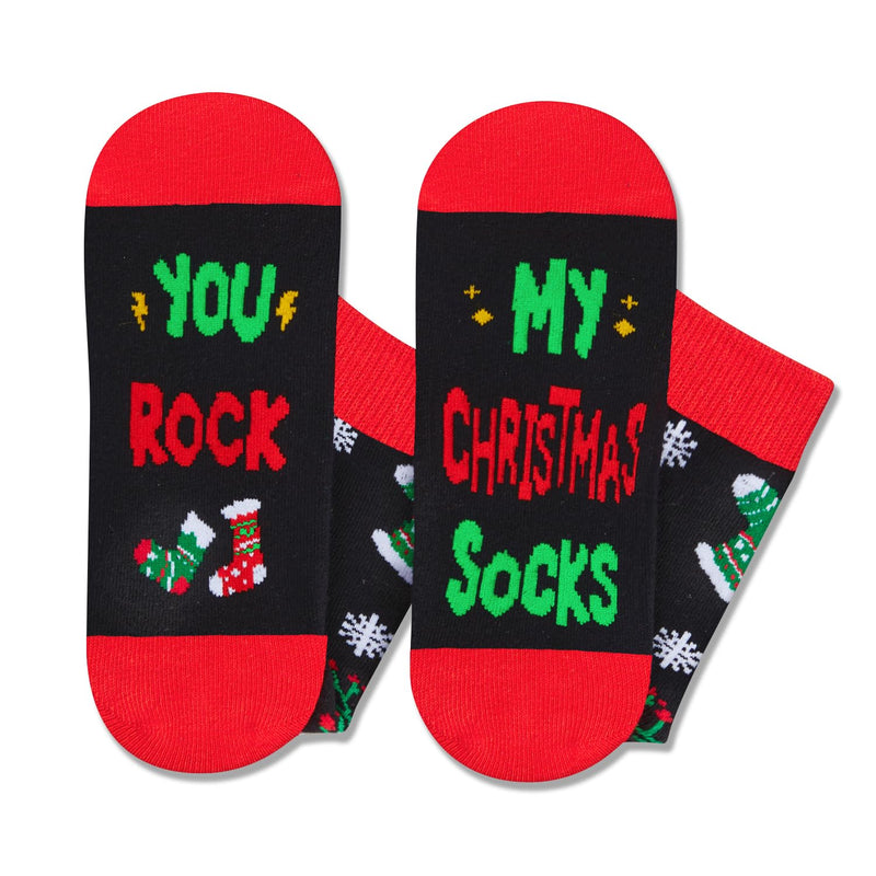 Christmas Gifts Stocking Socks For Men Women - Xmas Socks For Teens, Christmas Stocking Stuffers