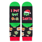 Christmas Socks Gingerbread for Boy Girls - Gingerbread Socks Cookie Gifts Stocking 2-3 Years