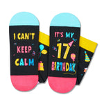 17th Birthday Gifts for 17 Year Old, 17 Gifts Idea for Teen Girls Boys, Happy Birthday Socks for Teenagers