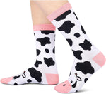 Animal Gifts Ideas Socks for Women - Funny Cow Print Gifts Chicken Gifts, Fox Bee Cat Socks