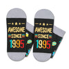 HAPPYPOP 29th Birthday Gifts Socks Ideas - Socks for 29 Year Olds Women Men, Best Gifts for 29 Year Olds, 29th Birthday Socks With Greeting Card