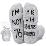 76th Birthday Gift Ideas for Men - Socks for 76 Year Old Birthday, Gifts For Old Men in their 76s