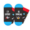 Zmart Funny Bowling Gifts For Men Women - Gifts For Bowlers Men, Bowling Gifts And Novelties, Bowling Socks Stocking Stuffers