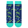 HAPPYPOP Kids Turtle Gifts Boys - Funny Socks for Kids 4-6 Years, Boys Novelty Socks Childrens Sea Turtle Socks