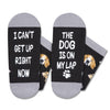 Dog Mom Gifts for Women - Gifts for Dog Lovers, Funny Dog Gifts, Silly Fun Gifts for Mom Her, Novelty Dog Socks In Black