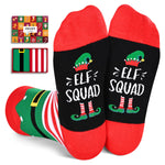 Christmas Gifts Stocking Socks For Boys Girls - Secret Santa Socks Xmas Elf Gnome Socks For Kids