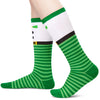 HAPPYPOP St. Patrick's Day Socks for Women Men - Shamrock Socks, Knee High Irish Green Socks, St Patricks Day Gifts