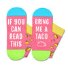 Taco Gifts for Boys Girls - Taco Socks Fun Socks for Kids 7-9 Years Old Taco Tuesday