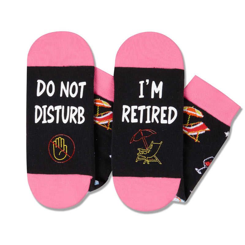 HAPPYPOP Retirement Gifts Ideas Socks - 2025 Retirement Gifts for Women Men Retired Gifts, Retirement Gift for Woman Man