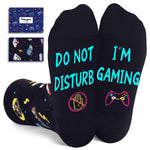 Gamer Gifts Teen Boys Men - Video Game Gifts, Gamers Gift Ideas, Gaming Socks for Adult, Kids 7-9 Years Old