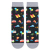 5th Birthday Gifts for Boys - Socks for Toddlers 5t, Presents for 5 Year Olds, 5 Year Old Boy Girl Gift Ideas, Black