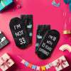 33rd Years Old Birthday Gifts for Men - Socks for 33 Year Olds, 33rd Birthday Socks, Gift Ideas for 33 Year Old Man Woman