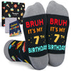 7th Birthday Gifts for Boys - Socks for Kids Age 7, Presents for 7 Year Old Boys, 7 Year Old Boy Gift Ideas, Gifts for Seven Year Olds