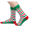 Christmas Gifts Stocking Socks For Women Men- Secret Santa Socks Xmas Stocking Stuffers for Wife Husband, Elf Christmas Socks