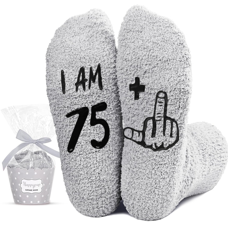 HAPPYPOP Birthday Gifts for Men - Best Gifts for 76 Year Old Elderly, 76 Year Old Gifts, Socks for Male