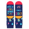 7th Birthday Gifts Ideas Socks - Gifts for Kids Age 7, 2017 Birthday Gift Ideas for Boys Girls, Presents for 7 Year Olds