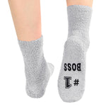 Cool Gifts For Bosses Boss Gifts For Men Women, Boss Gifts Male Femal Fuzzy Boss Women Retirement Socks