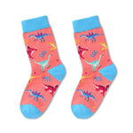 Funny Dinosaur Gifts for Girls - Novelty Dinosaur Socks Dino Socks Kids Socks Socks for Girls 4-7 Years