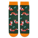 Zmart Funny Fox Gifts for Teen Girls, Fox Socks for Kids 10-12 Years