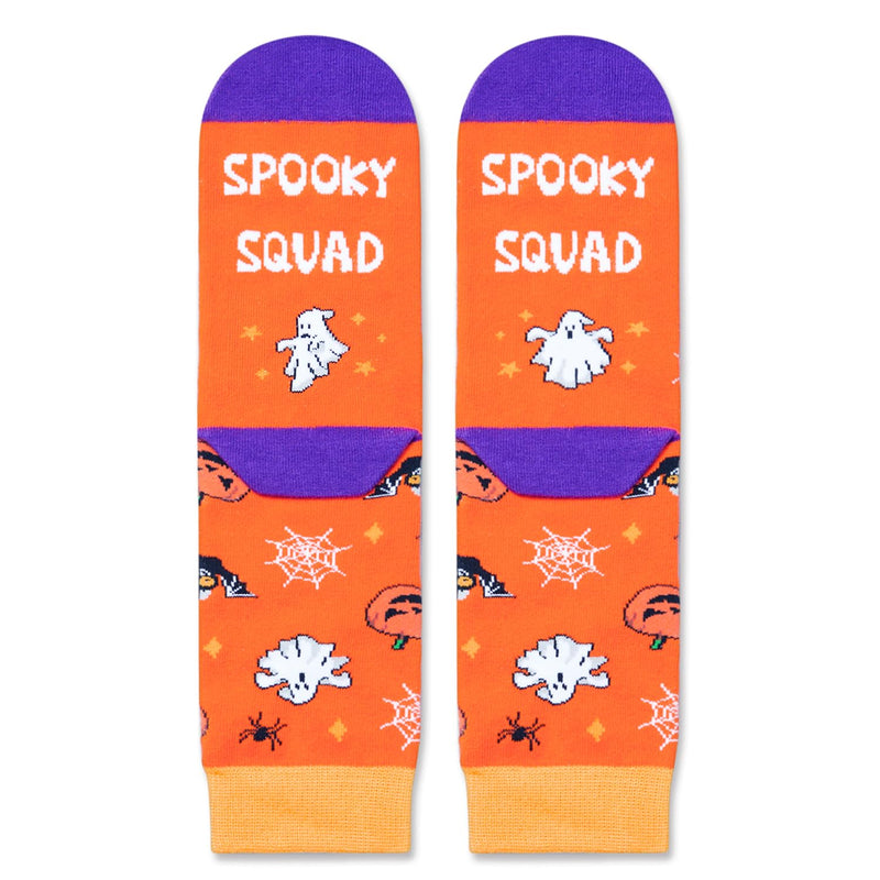 Halloween Gifts Socks Spooky For Boys Girls - Halloween Spooky Gifts for Kids 4-6 Years Old Witch Gifts