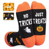 Pumpkin Socks Pumpkin Gifts Women Men - Halloween Gifts Horror Spooky Socks, Black