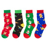 Christmas Gifts Stocking Socks for Tweens - Secret Santa Deer Socks Xmas Stocking Stuffers for Big Kids