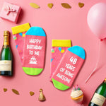 48th Birthday Gifts Ideas for Women - Socks for 48 Year Olds, 48th Birthday Gifts for Her Him, Best Gifts for 48 Year Old Woman Man