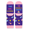 10th Ten Year Old Birthday Gifts, Presents for 10 Year Old Tween Girls, Kid Socks Age 10