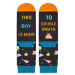 10th Birthday Gifts Ideas for Girls - Socks for 10 Year Old Tween Girls Boys, Present for 10 Year Olds