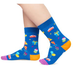 8th Birthday Gift Ideas Socks - Presents for 8 Year Olds, Gifts for Boys Girls Age 8, Socks for 8 Year Old Kids