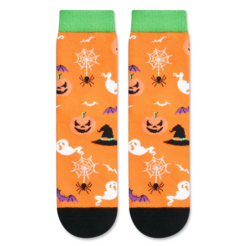 Halloween Socks Spooky Gifts For Boys Girls - Halloween Gifts for Kids 4-6 Years Old Witch Pumpkin Gifts