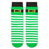 HAPPYPOP St. Patrick's Day Socks for Boy Girls - Irish Gifts, Shamrock Socks, Lucke Squad Green Socks, St Patricks Day Gifts 7-9 Year Old With Greeting Card