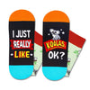 Funny Koala Gifts for Men - Koala Socks for Women, Funny Socks for Girls Boys, Crazy Socks for Teens