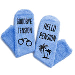 Cool Retirement Gifts Male Retired Teacher Gifts, Funny Retirement Socks Women Retired Socks Men