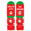 Christmas Gifts Stocking Socks For Teen Boys Girls - Secret Santa Snowman Socks for 7-9 Years