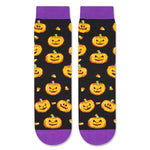 Halloween Gifts Spooky Gifts Boys Girls - Halloween Gifts Kids 4-6 Years Old, Crazy Fun Pumpkin Socks