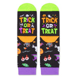 Halloween Socks Spooky Gifts For Boys Girls; Fun Halloween Pumpkin Gifts for Kids 2-3 Years Old, 2 Pack