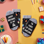 76th Birthday Gift Ideas for Men - Socks for 76th Birthday, Best Gifts for 76 Elderly Dad, 76 Year Old Gifts