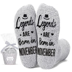 November Birthday Gifts for Women Men; Birthday Socks Happy Birthday Socks, Socks for Him Male