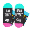 Book Lover Gifts for Women - Funny Book Socks for Men, Reading Gifts for Readers Booklovers Stocking Stuffers for Teen Girl Boy Student